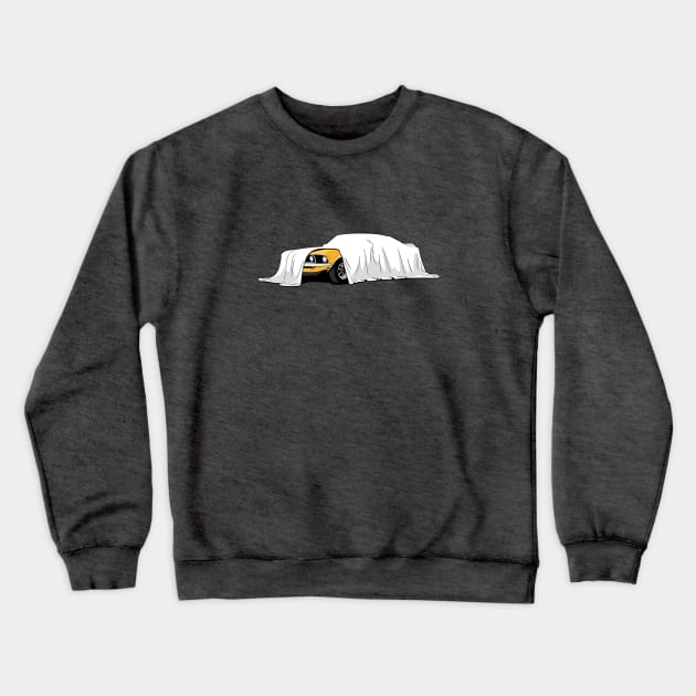 Ford Boss 302 Mustang Undercover Crewneck Sweatshirt by motordoodles